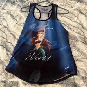 Disney little mermaid tank top